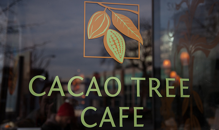 cacao tree cafe storefront