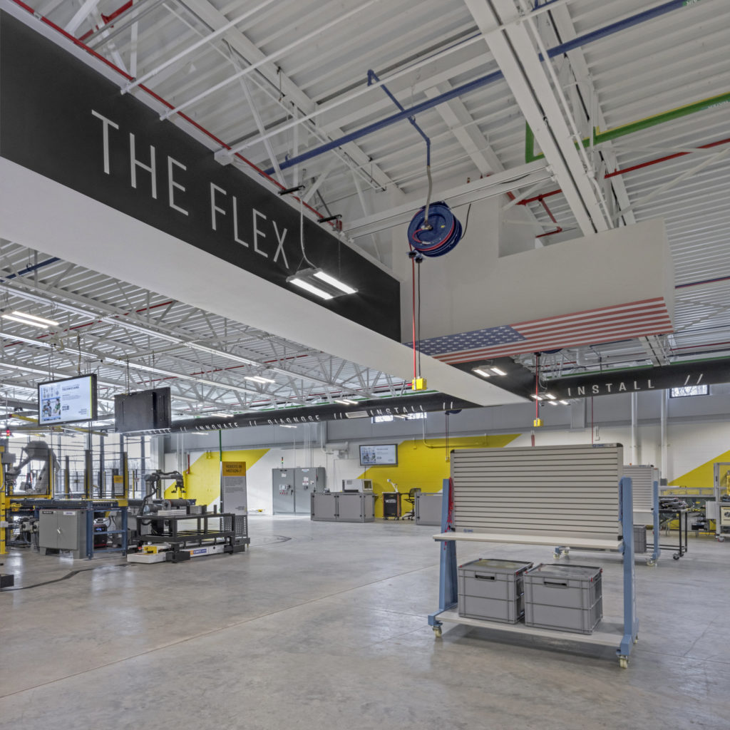 The Flex branded space